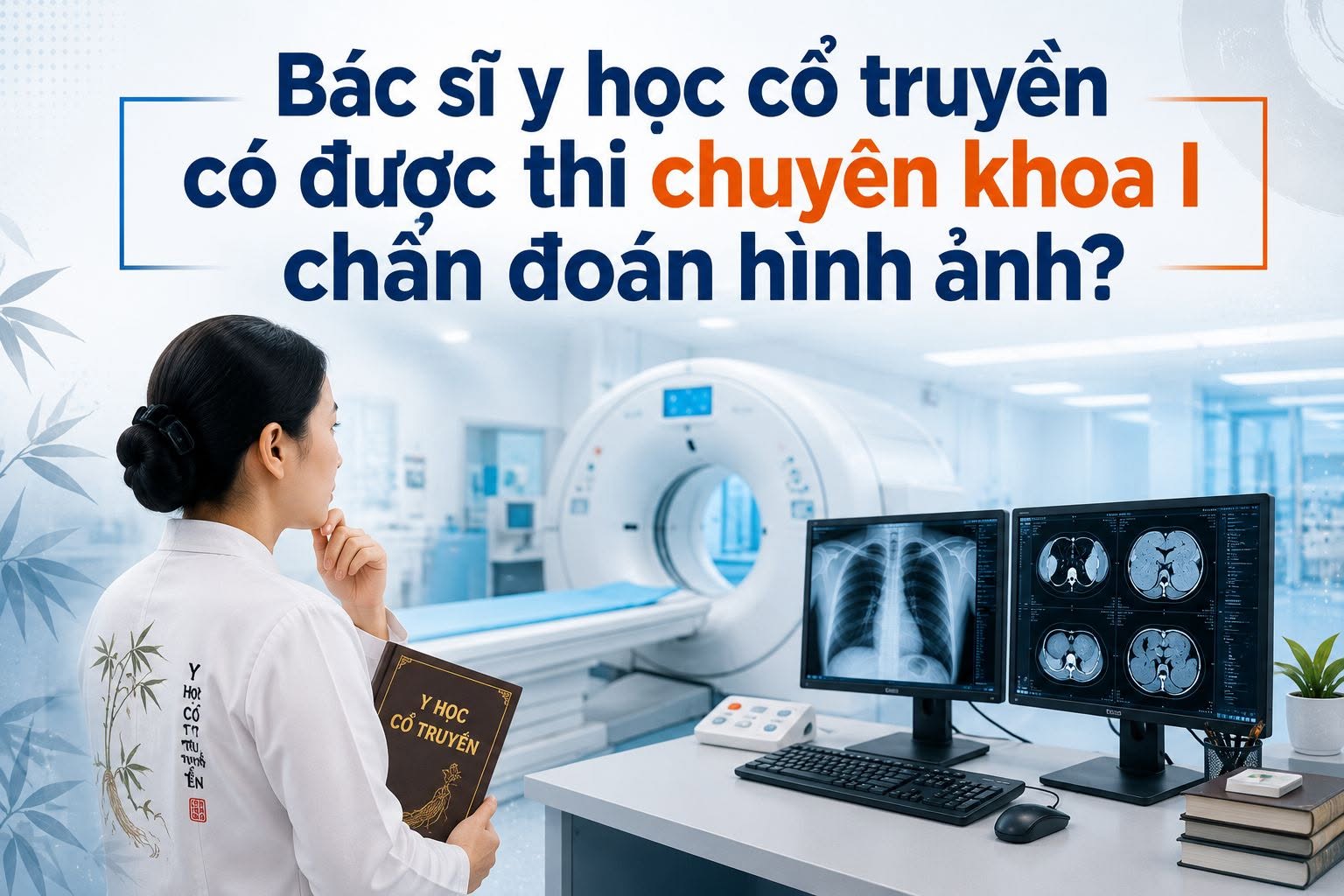 Bác sĩ YHCT có được thi CK1 chẩn đoán hình ảnh không?