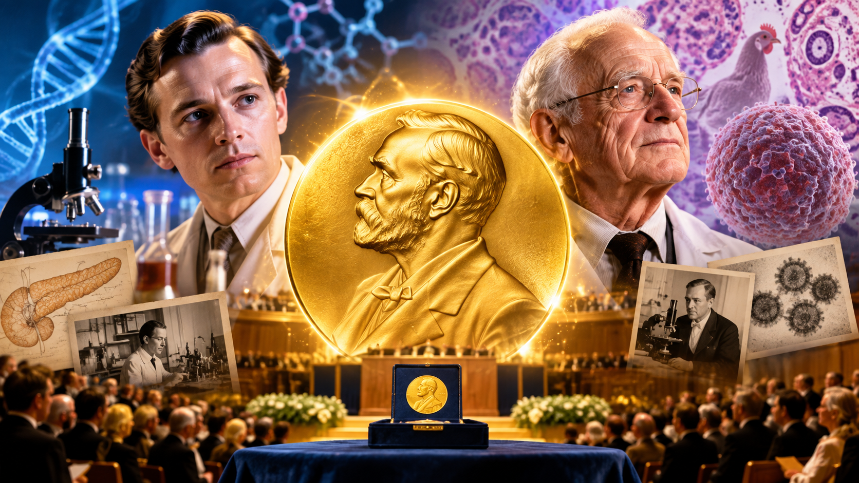 Những câu chuyện thú vị phía sau giải Nobel Y sinh: Ai trẻ nhất, ai lớn tuổi nhất và vì sao không thể trao cho quá 3 người?