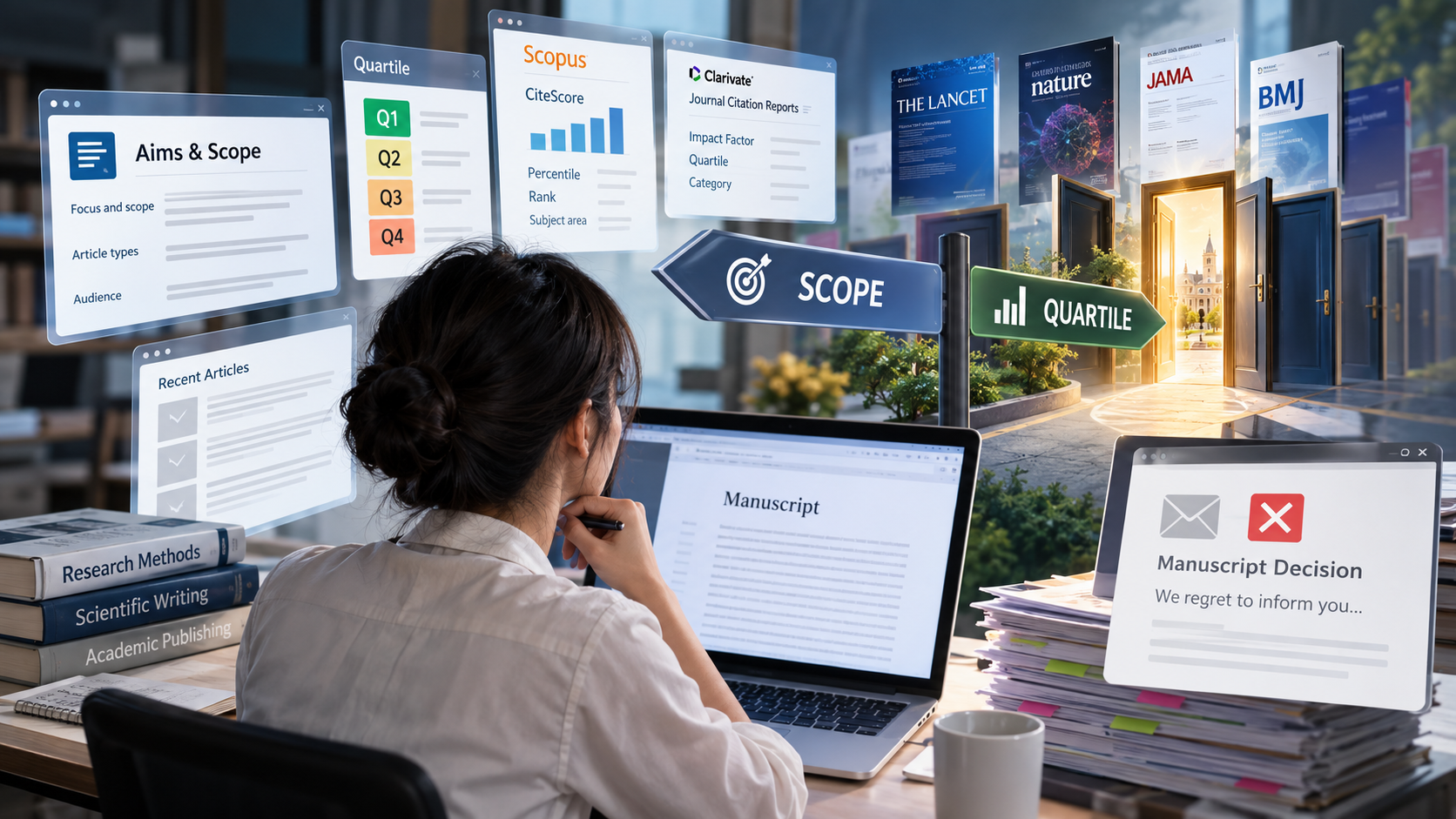 Chọn tạp chí quốc tế: Nên nhìn Quartile hay Scope trước?