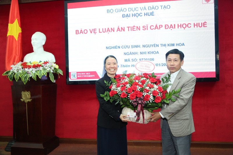 TS.BS Maria Nguyễn Thị Kim Hoa: dấu ấn trong nghiên cứu huyết học của nữ Tiến sĩ Nhi khoa đầu tiên tại Bệnh viện Trung ương Huế