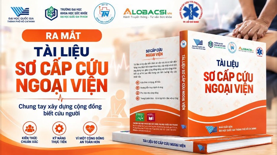 Ra mắt “Tài liệu Sơ cấp cứu Ngoại viện”: Chung tay xây dựng cộng đồng biết cứu người