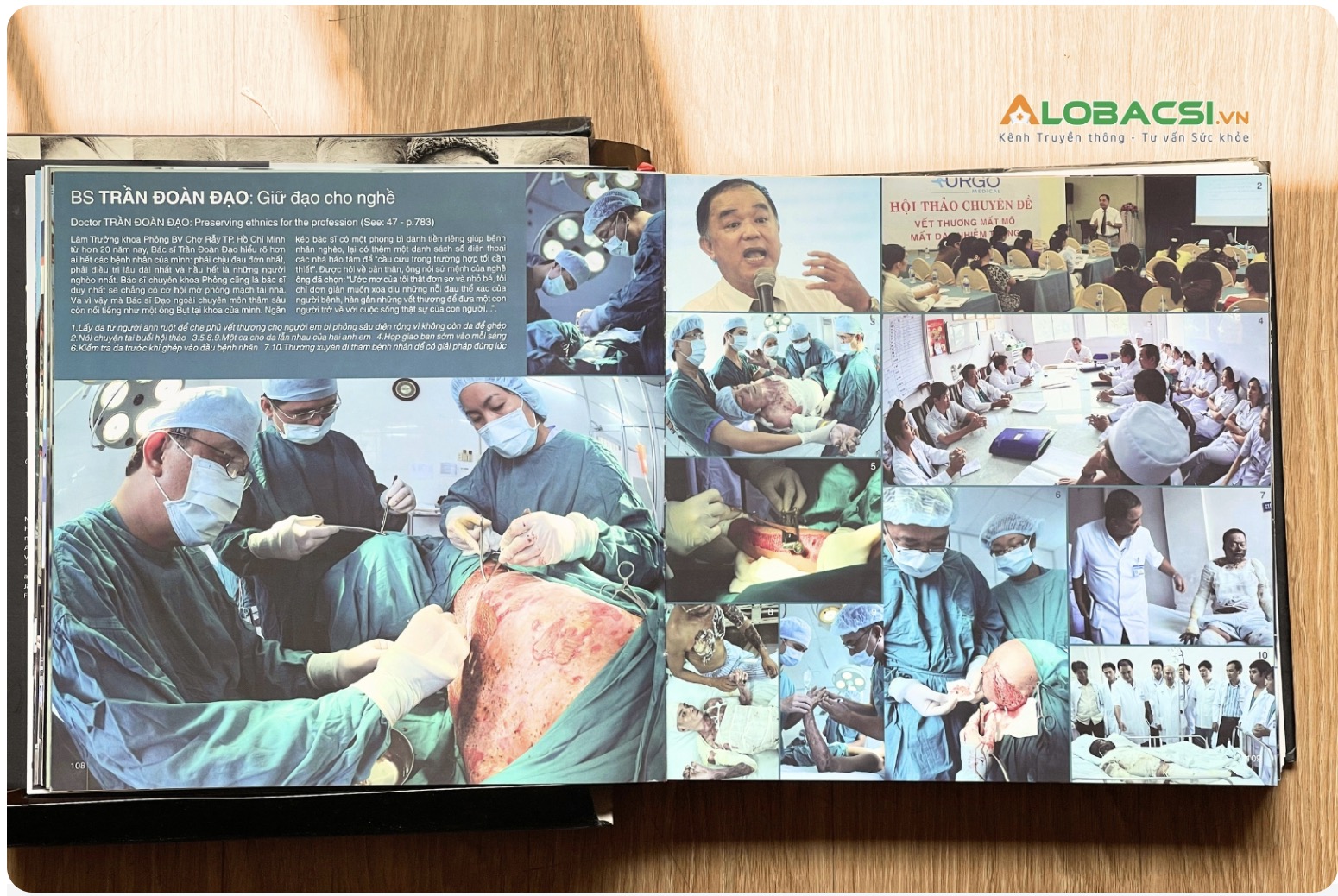 TTƯT.BS.CK2 Trần Đoàn Đạo: Đạo của ngành y là chữa lành thương, hết đau