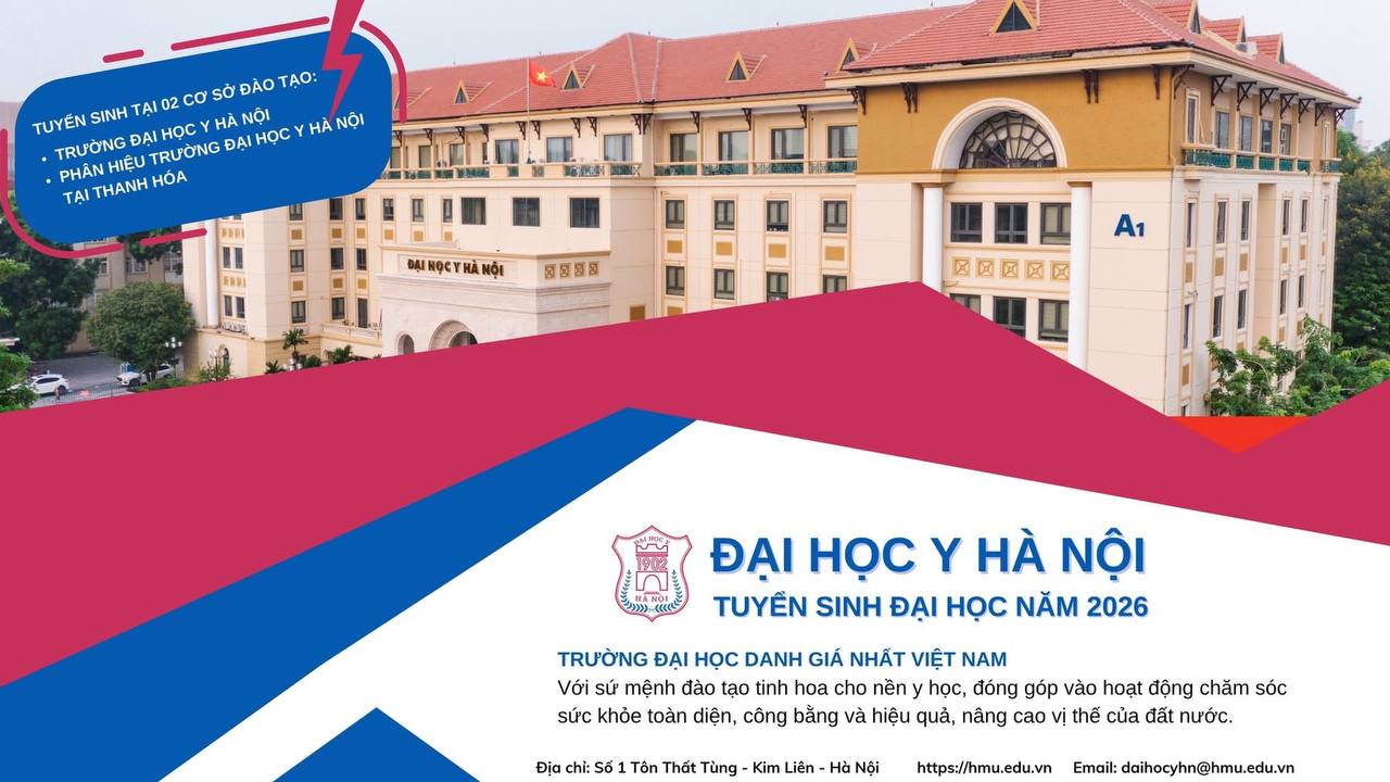 Chọn ngành y - chọn tương lai tại Đại học Y Hà Nội
