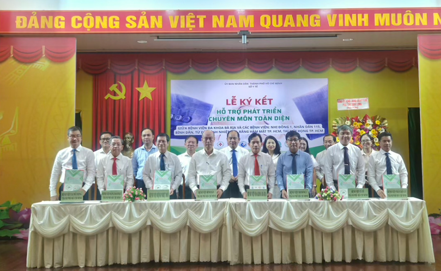 Bệnh viện Bà Rịa được hỗ trợ toàn diện để trở thành bệnh viện cửa ngõ phía Đông Nam TPHCM