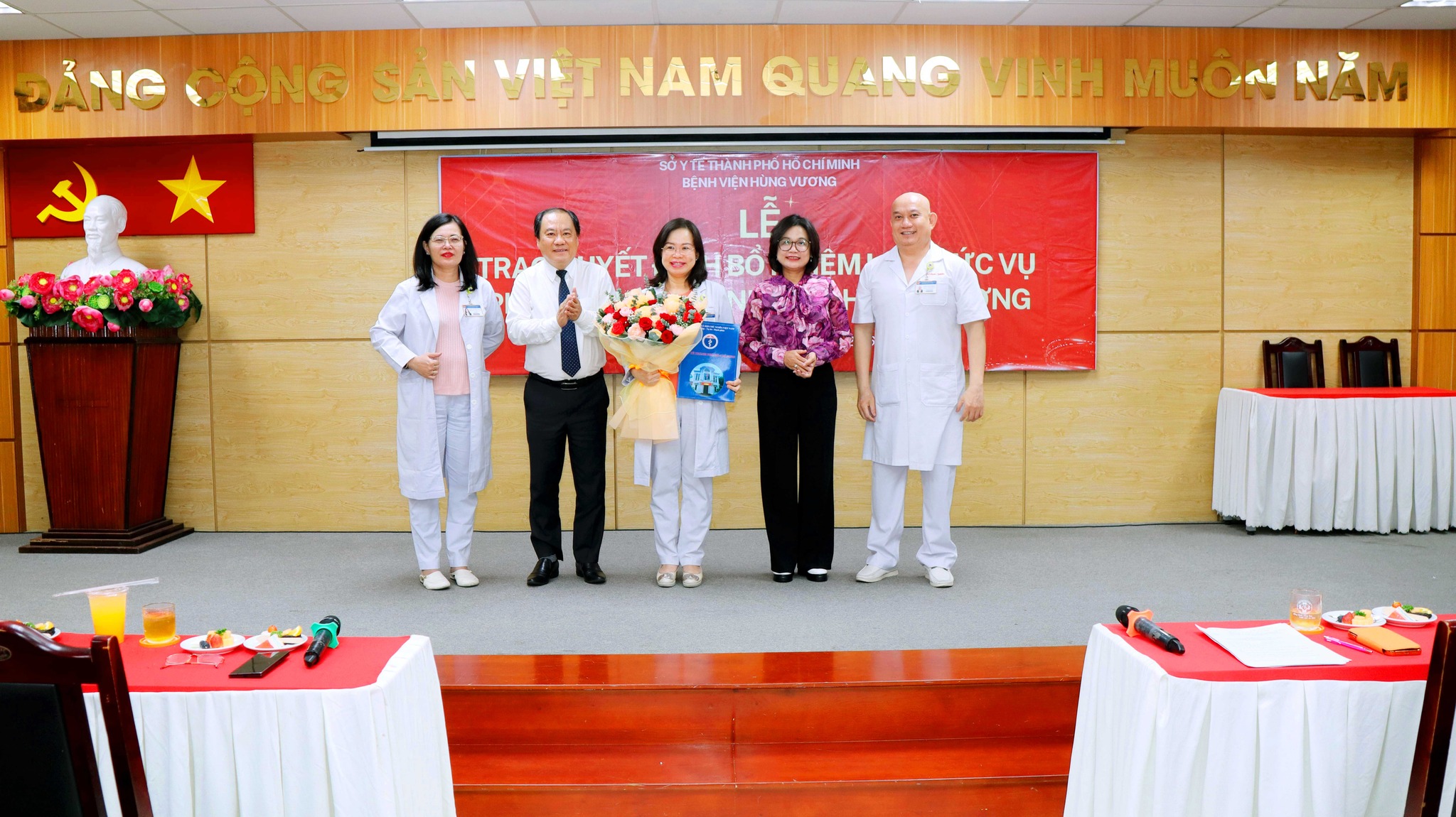 Bệnh viện Hùng Vương bổ nhiệm lại Phó Giám đốc