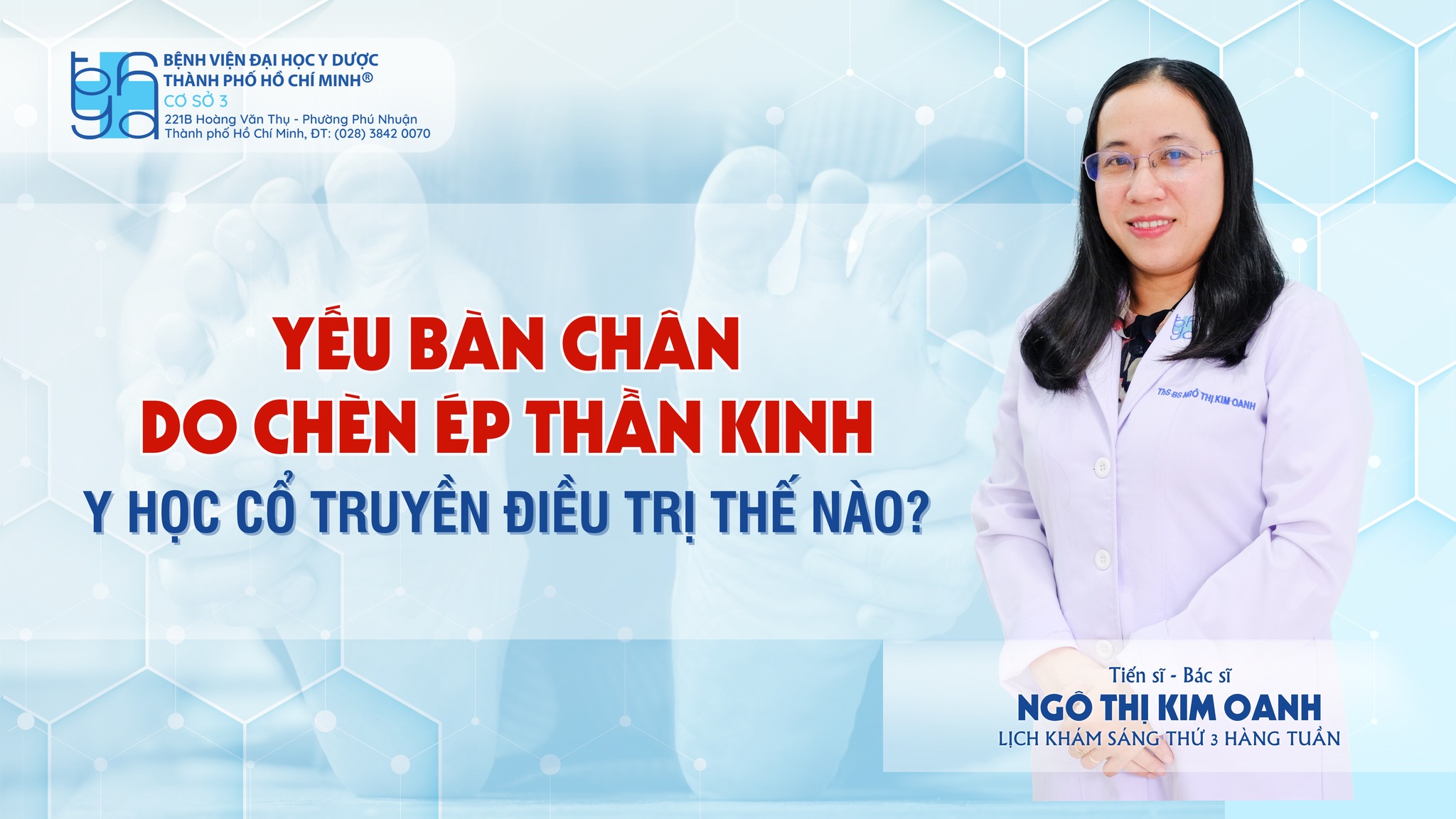 Yếu bàn chân do chèn ép dây thần kinh: Y học cổ truyền điều trị thế nào?