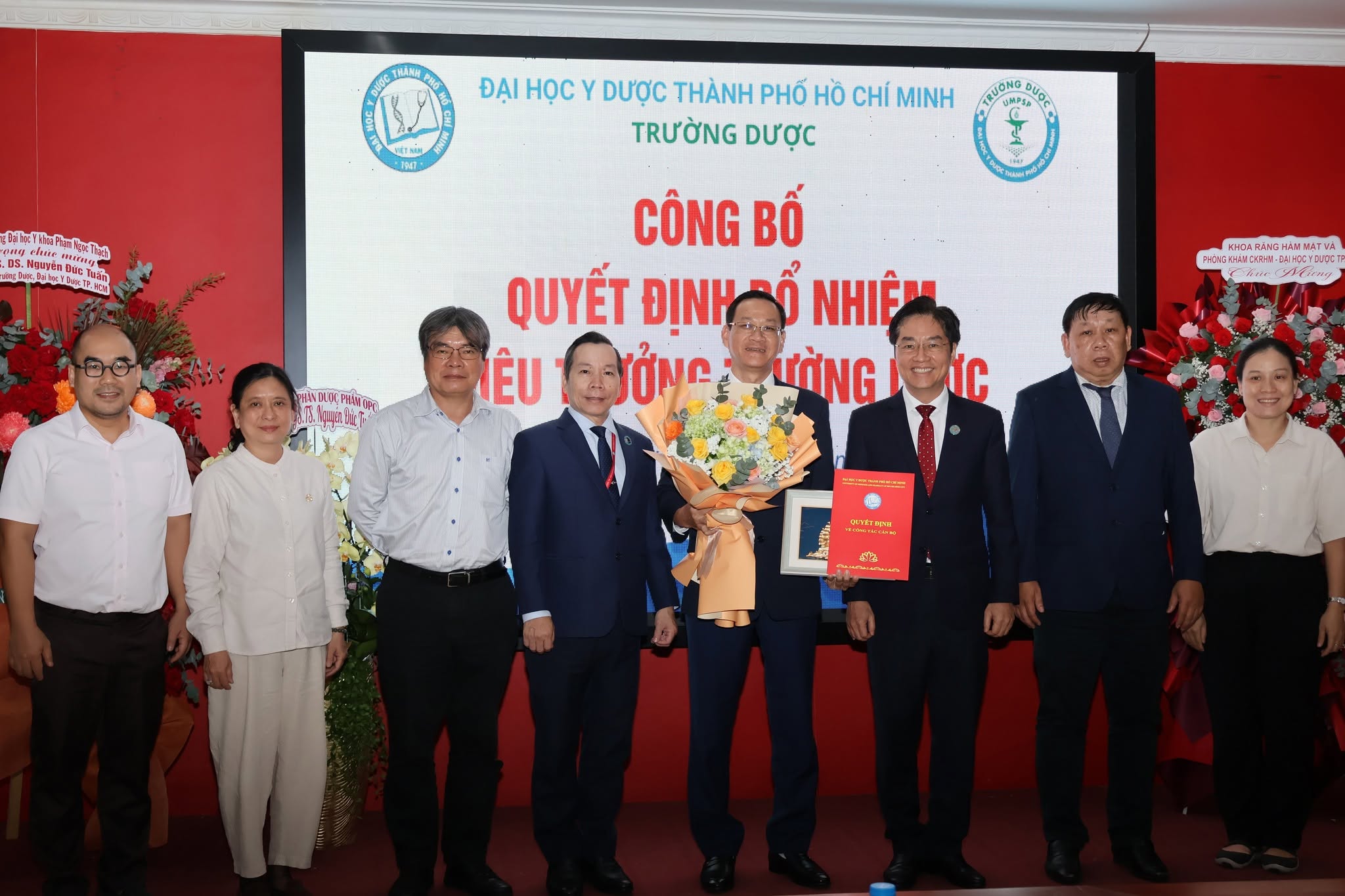 GS.TS Nguyễn Đức Tuấn được bổ nhiệm giữ chức vụ Hiệu trưởng Trường Dược - ĐHYD TPHCM