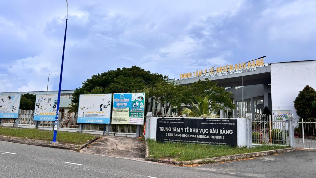 TTYT Khu vực Bàu Bàng thông báo tuyển dụng