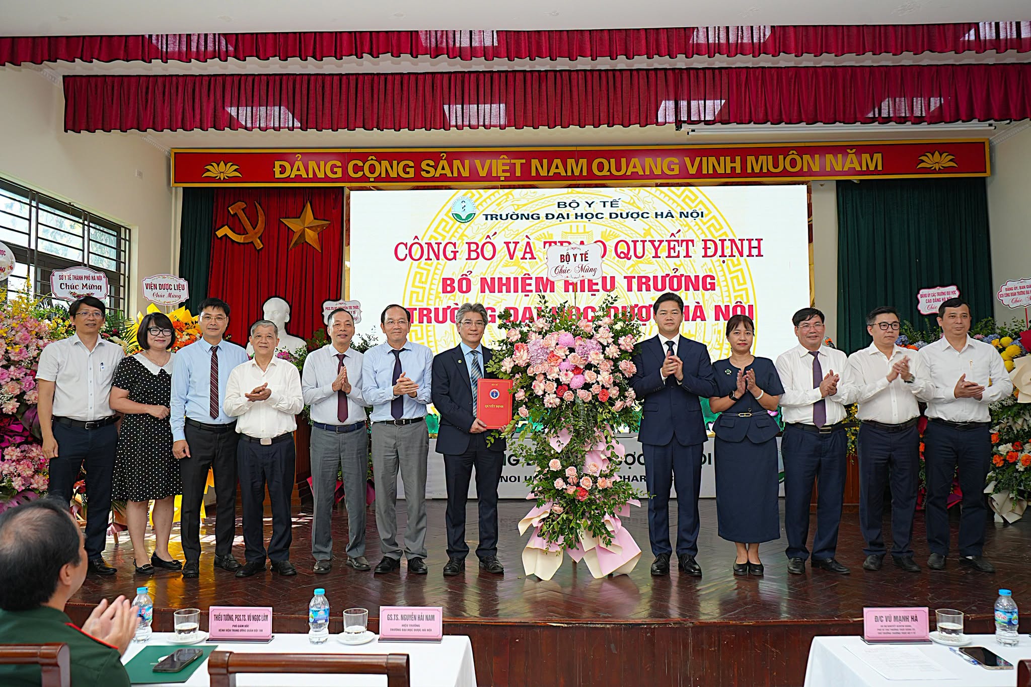 GS.TS Nguyễn Hải Nam được bổ nhiệm làm Hiệu trưởng Trường Đại học Dược Hà Nội